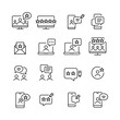 © yasnaten - Review, rating and feedback icons. Pixel perfect editable stroke