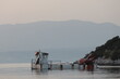 Relitto di barca in Grecia