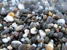 Pebbles Beach Sand Sea Summer