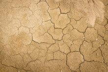 Cracked And Dry Soil Background