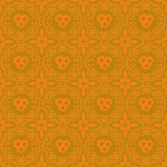 Poster - Retro colored ornament tiles from Portugal vector seamless repeat pattern print background