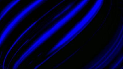 Poster - Abstract technology background in dark blue colors and endless seamless loop motion. Animation. Fiber optic cables with glowing elements, distribution of the light signal.