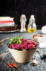 Canvas Print - beet salad