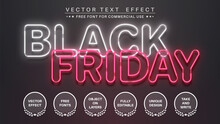 Black Friday - Edit Text Effect, Font Style