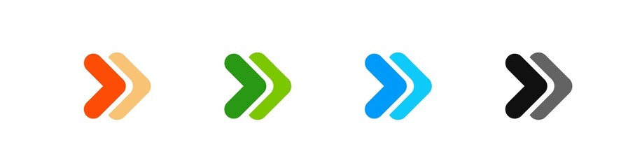 Poster - Modern web arrows set, great design for any purposes. Cursor icons set. Arrow vector collection. 