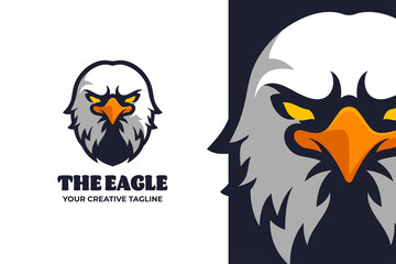 Wall Mural - The Eagle Character Mascot Logo