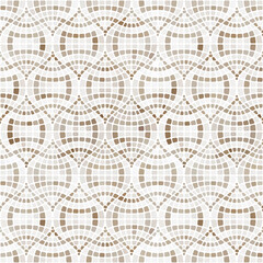 Poster - Pattern of vector mosaic in the oriental style.