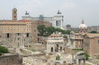 The Roman Forum in Rome Italy