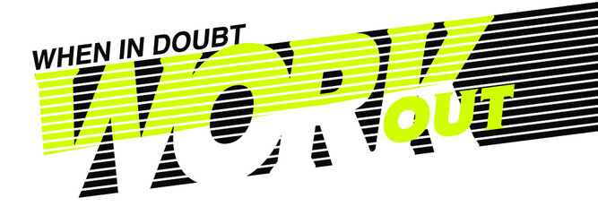 Leinwandbilder - slogan print design with lines graphic elements for active style print design
