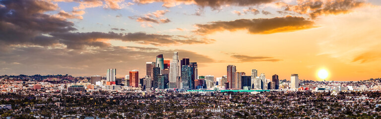 Fototapete - Los Angeles Skyline