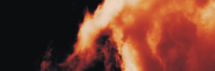 Wall Mural - the red sky background looked like smoke and fire. bomb violent.