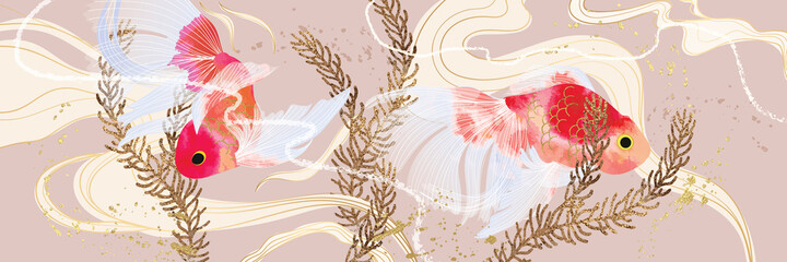 luxury asian background ,oriental chinese and japanese style abstract pattern background design with