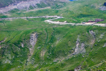 Wall Mural - The Transalpina or DN67C
 is a 148 km national road located in the Parâng Mountains group, Southern Carpathians of Romania.