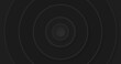 © vectorfusionart - Image of grey concentric circles pulsating on seamless loop