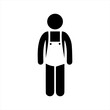 © Shohag Hossain - Apron icon, vector and glyph