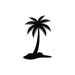 Wall Mural - coconut tree logo icon design template vector