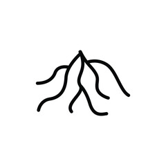 Wall Mural - root logo icon design template vector