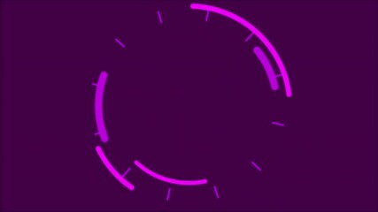 Poster - Animation of clock and scope scanning over woman using smartphone