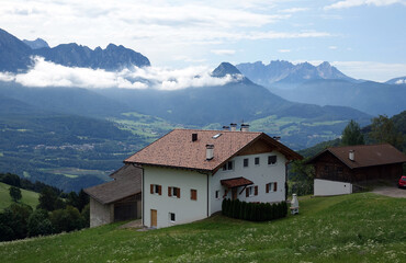 Sticker - Haus bei Mittelberg auf dem Ritten