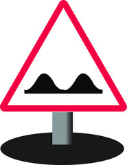 Information traffic signs, Vector illustration.