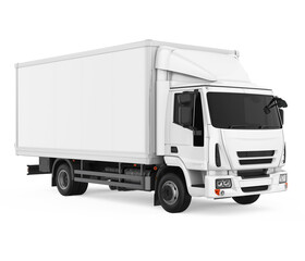 Wall Mural - Truck Isolated