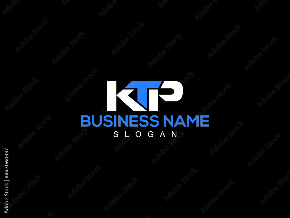 Letter KTP Logo Icon Vector Image Design For Your Business Stock Vector ...