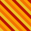 Diagonal orange lines. Vector diagonal stripes pattern or wallpaper.