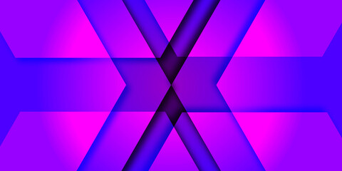 Poster - X mark Abstract gradient minimal vector background template . 