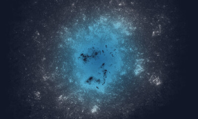 Wall Mural - space background with realistic nebula and galaxy