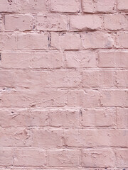 Pink brick wall background copy space wallpaper 