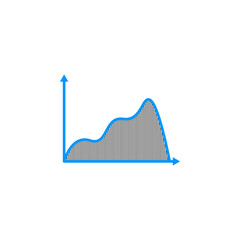 Canvas Print - Business, chart, diagram, finance, graph, profit, report icon