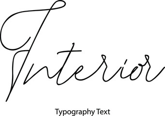 Aufkleber - Interior Vector Script and Cursive Handwritten Typography 
For Designs Brochures Banner Flyers and T-Shirts.