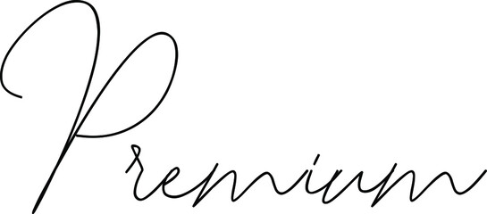 Aufkleber - Premium Vector Script and Cursive Handwritten Typography 
For Designs Brochures Banner Flyers and T-Shirts.