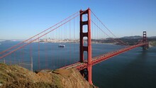 Golden Gate Bridge from Battery Spencer, California