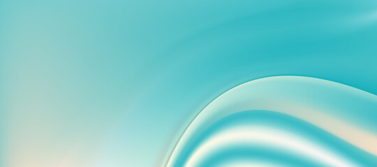 Aufkleber - Abstract liquid background design, blue paint color flow, artistic fluid watercolor background for website, brochure, banner, poster.
