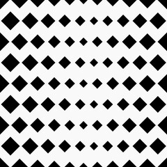Poster - Decor rhombus minimal pattern. Vector simple rhomb and white background. Seamless and vector rhombuses.