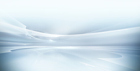 white futuristic background