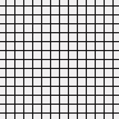 Poster - Simple mesh. Empty squares ornament. Vector grid squares.