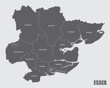 Essex County Administrative Map