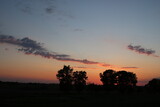 Fototapeta Na ścianę - Sunset over polish fild. Poland.