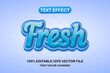 © Nyco_art - fresh 3d editable text effect