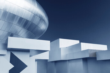 Poster - Modern building abstract background pattern
