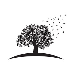 tree and birds