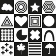 Black White cards contrast images for babies 0-3 months old.  Visually stimulating play space for your newborn to move and play.