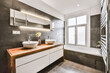 © Casa imágenes - Interior design of beautiful and elegant bathroom