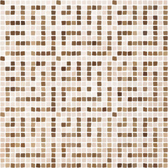 Poster - Pattern of vector mosaic in the oriental style.