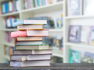 Wall Mural - Library.