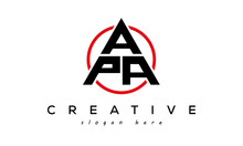 APA Triangle Letter With Circle Logo

