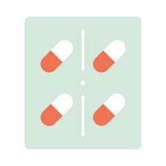 Sticker - medicine pills treatment