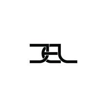 Jel Letter Original Monogram Logo Design